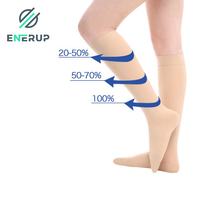 Compression socks will have different pressures in different areas.