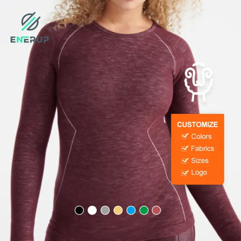 Merino Wool Seamless Base Layer1