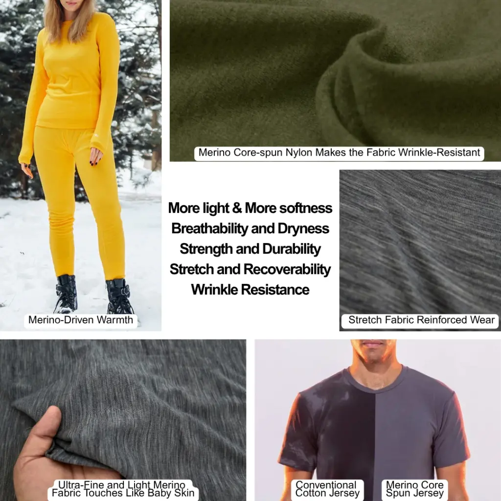 Core Spun Merino Fabric1