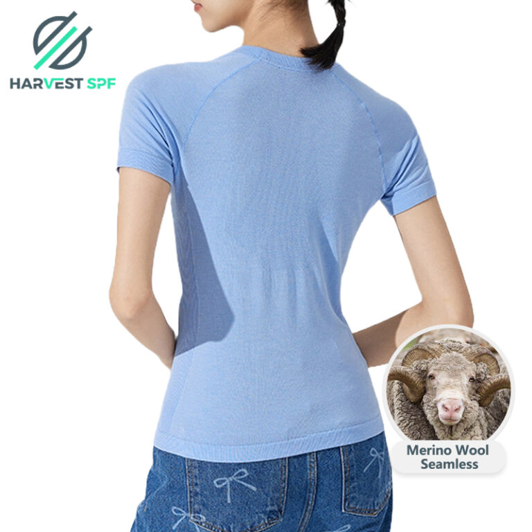 Merino Wool Ladies Seamless Top (4)