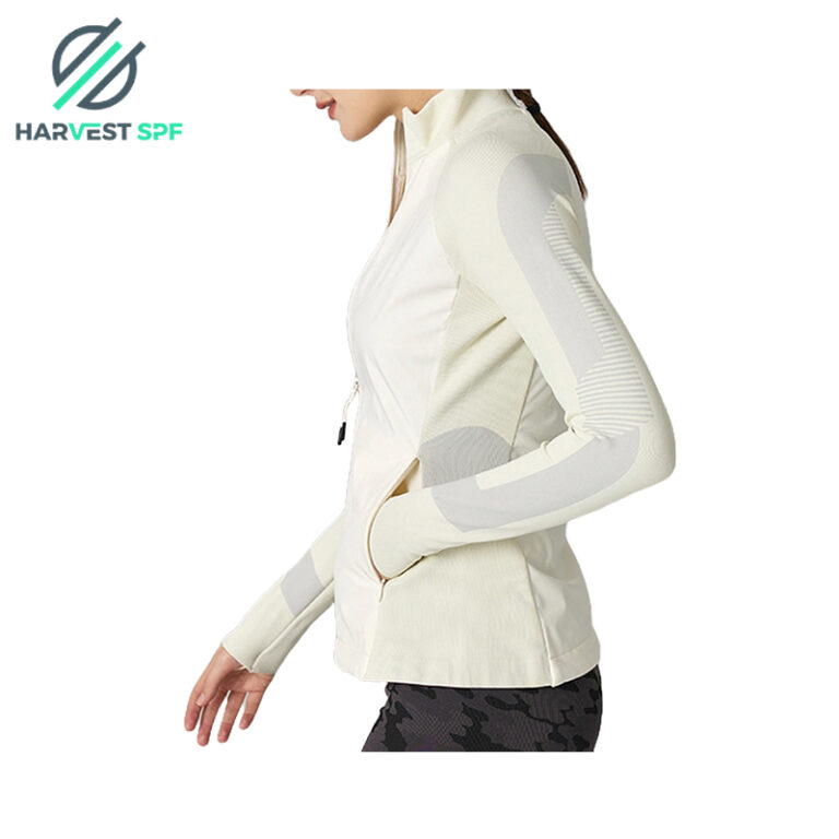 Ladies Seamless Jacket With Fleece (5)