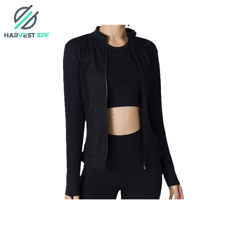 Ladies Seamless Lurex Jacket (5)