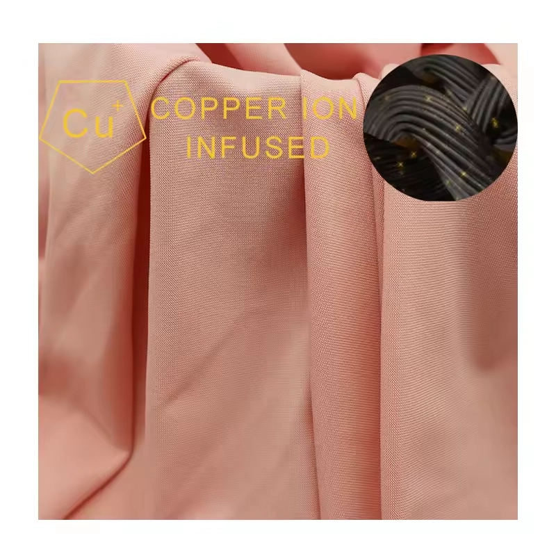 Copper-Infused Antibacterial Fiber Sportswear