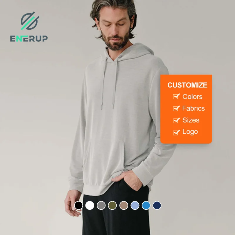 Men’s comfy long sleeve hoodie