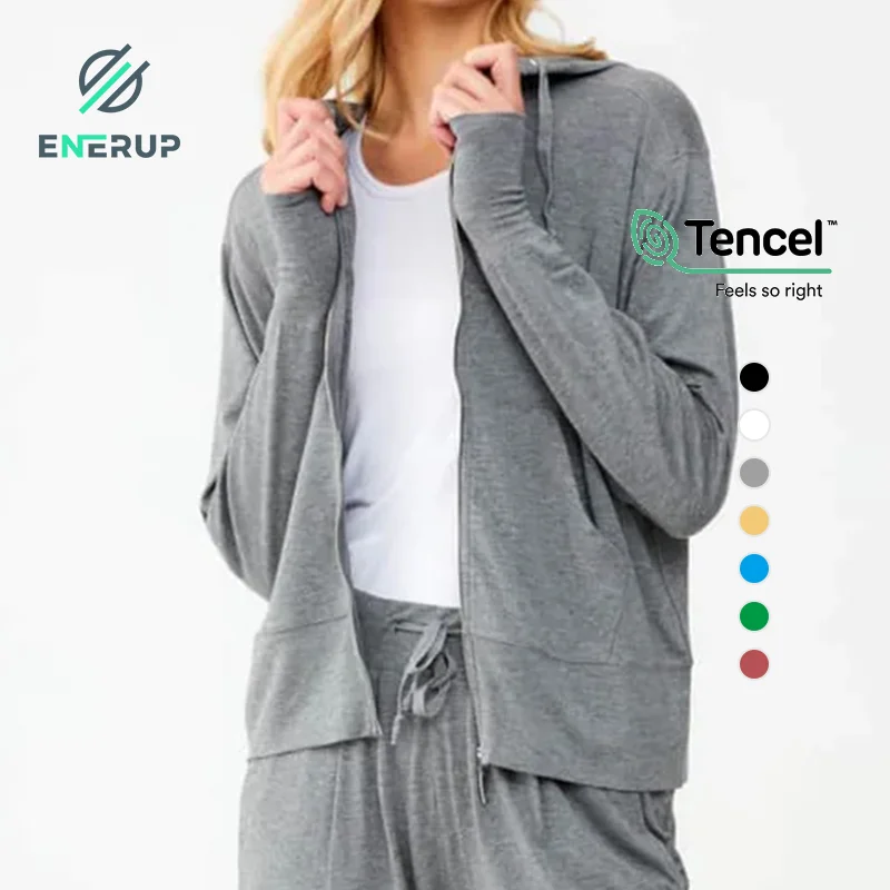 ladies athleisure hoodie sweatshirt