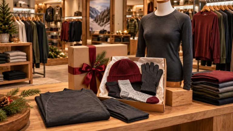 Holiday Merino Gift Program OEM Planning for Socks, Beanies, Gloves and Base Layer Bundles