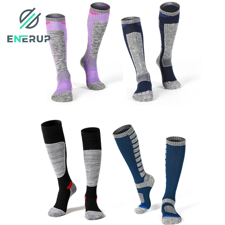 Multi-style wool socks with reinforced outdoor designs