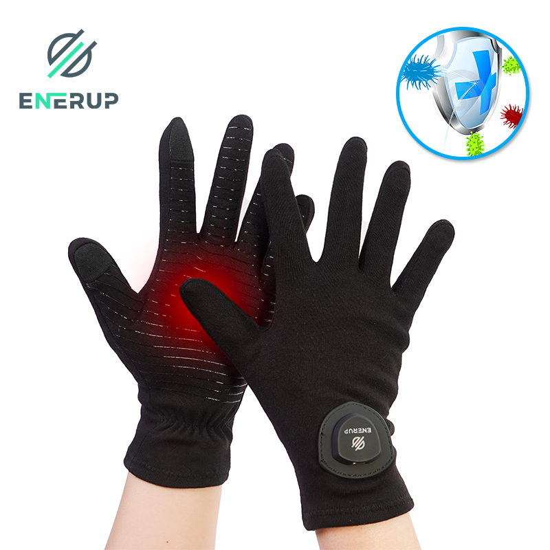 Copper Vibration Massage Arthritis Gloves