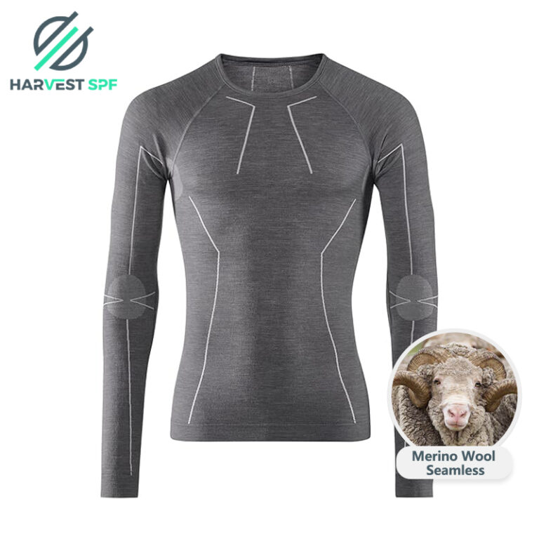 Merino Wool Men's Seamless Long Sleeve (5)