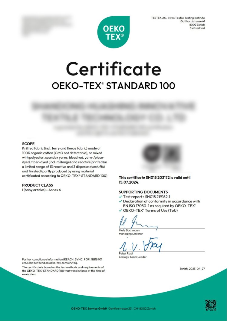 OEKO-TEX 100
