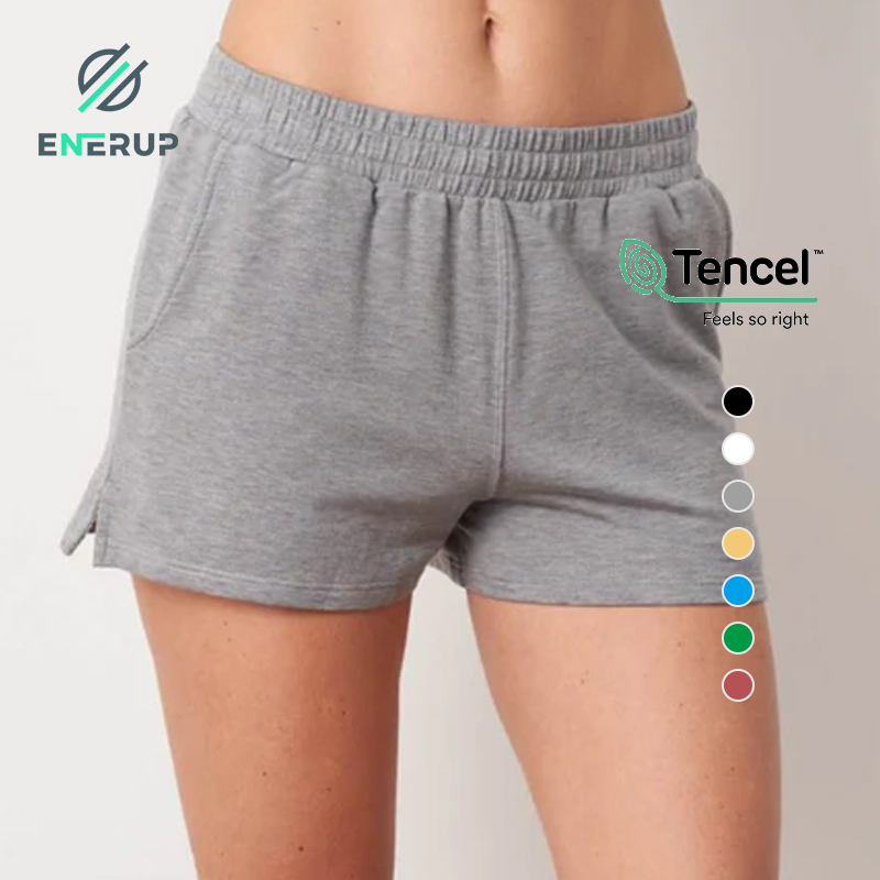 ladies athleisure short pants recycled polyester