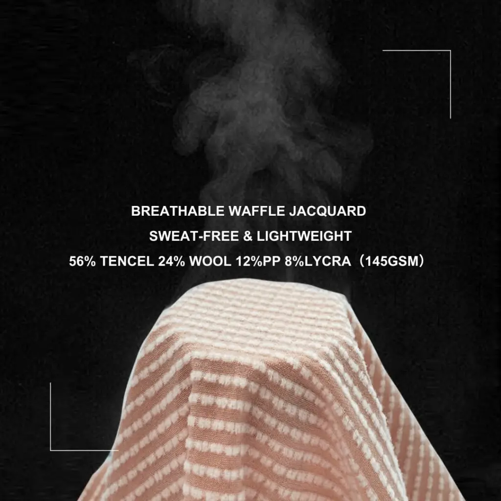 Wool-Tencel Jacquard
