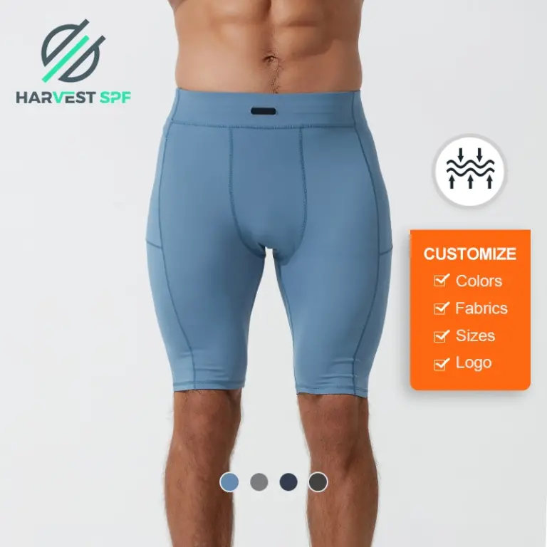 Men’s Compression Fit Shorts For Lifting, Running And Layering