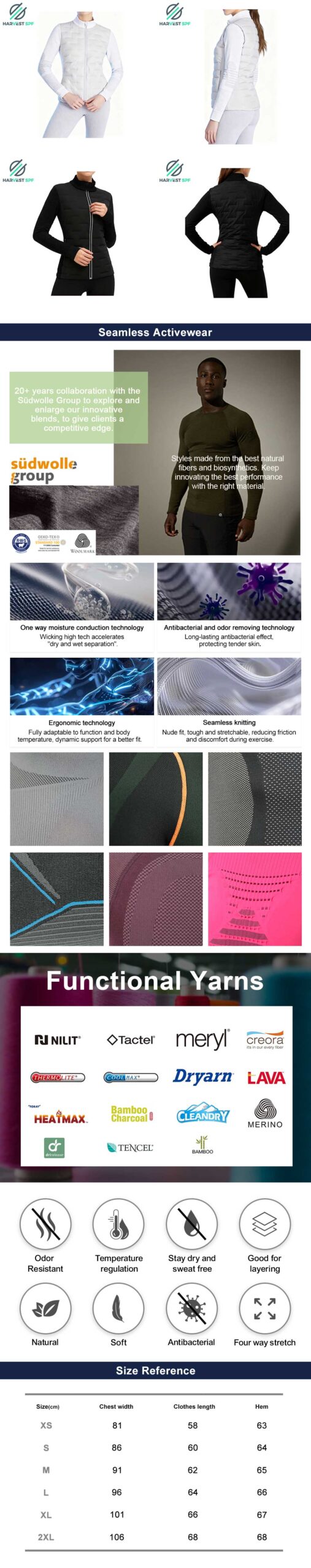 Custom Premium Ladies Seamless Jacket | OEM Activewear Manufacturer-