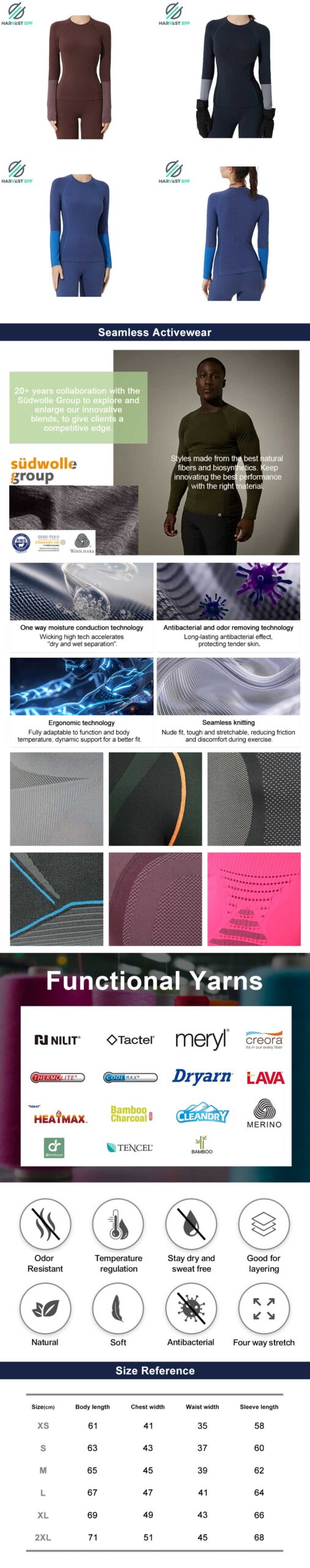 Custom Premium Laides Seamless Top | OEM Activewear Manufacturer-