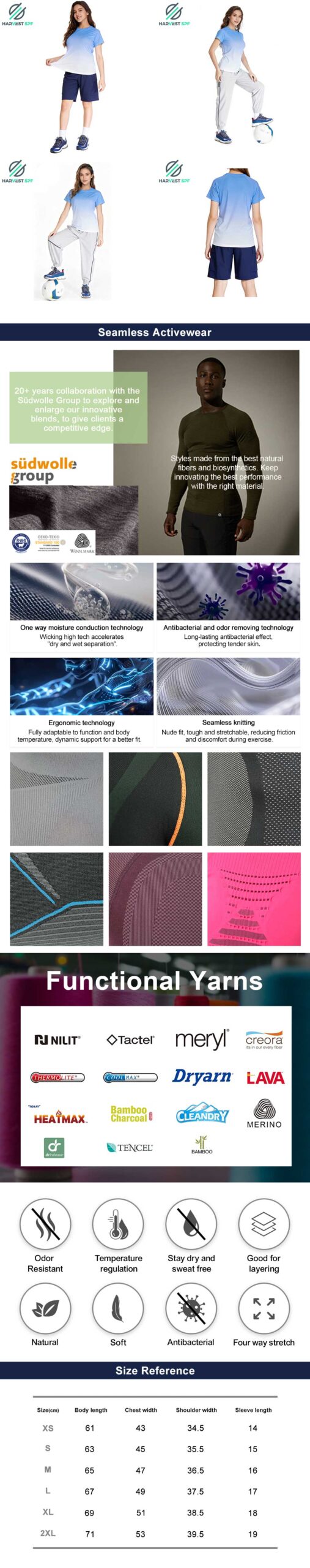 Custom Premium Ladies Seamless Top | OEM Activewear Manufacturer-