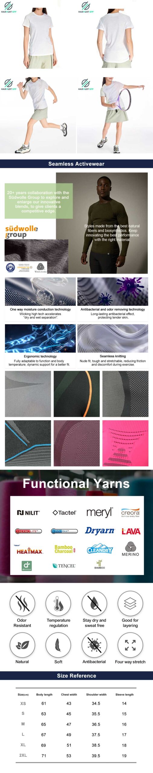 Custom Premium Ladies Seamless Top | OEM Activewear Manufacturer-