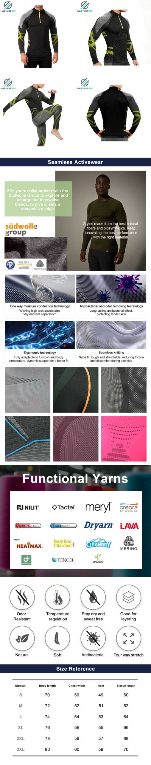 Custom Premium Seamless 1/4 zip long-sleeved windbreaker top | OEM Activewear Manufacturer-