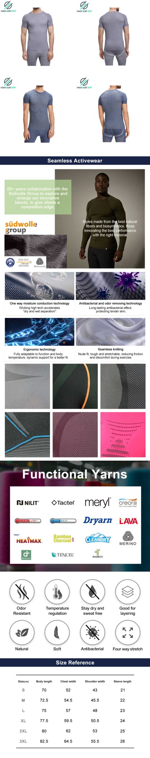 Custom Premium Seamless Cycling Short Sleeve Top | OEM Activewear Manufacturer-