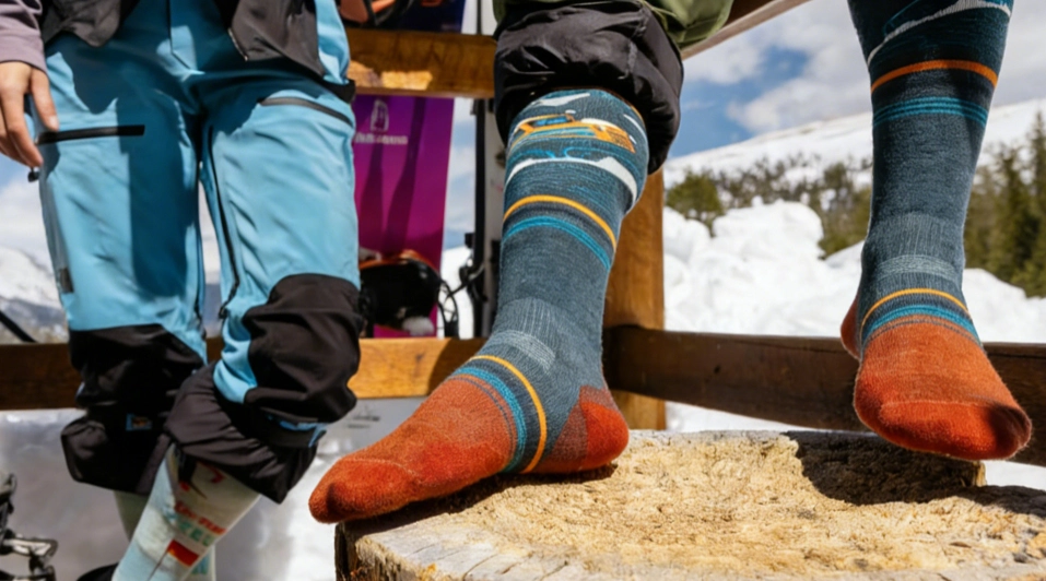 merino wool socks long ski socks wholesale odm oem manufacturer